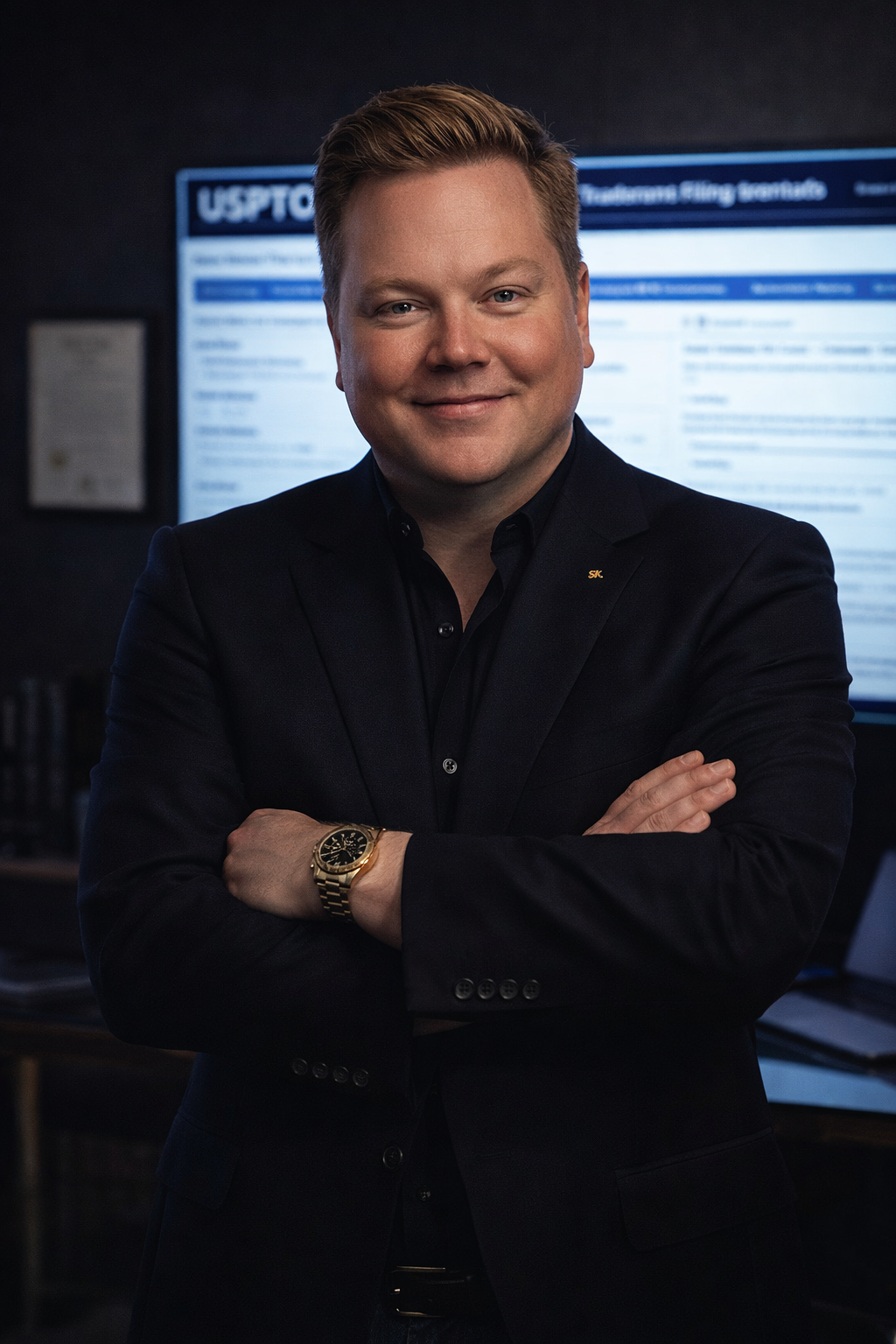 Brandon Leopoldus, Esq. in his Culver City office